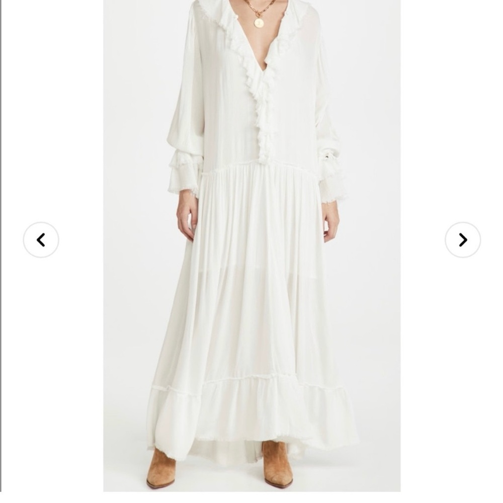 Free People Long Steeve Maxi Drees